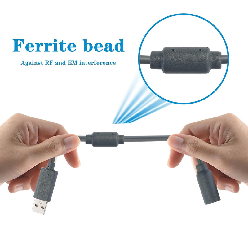 USB Breakaway Cable for Logitech G920 G923 G27 G29 Driving Force & Thrustmaster gallery