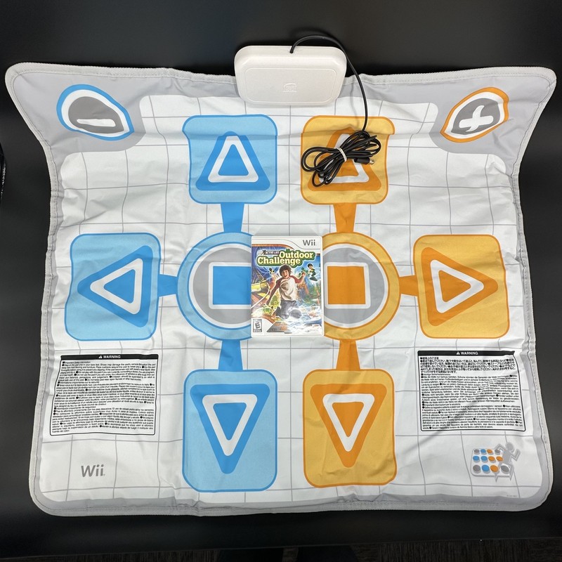 Nintendo Wii Dance Pad w/ Game Active Life Outdoor Challenge Bandai Namco BC-001