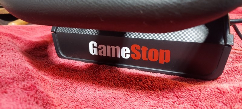 Game Stop Racing Steering Wheel Controller PlayStation 2 & 3. BB 6344 /Game Stop gallery