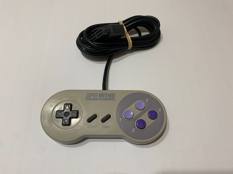 Nintendo SNSP-005 SNES Original Controller – Gray tested works