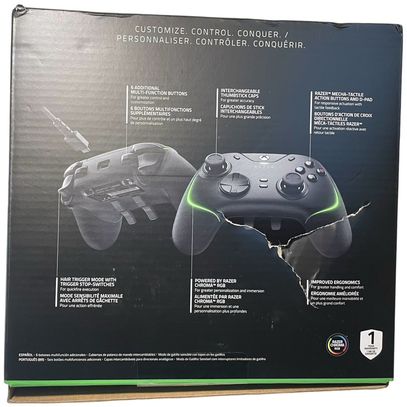 Razer Wolverine V2 Chroma Wired Controller For Xbox Series X | S, Xbox One, PC gallery
