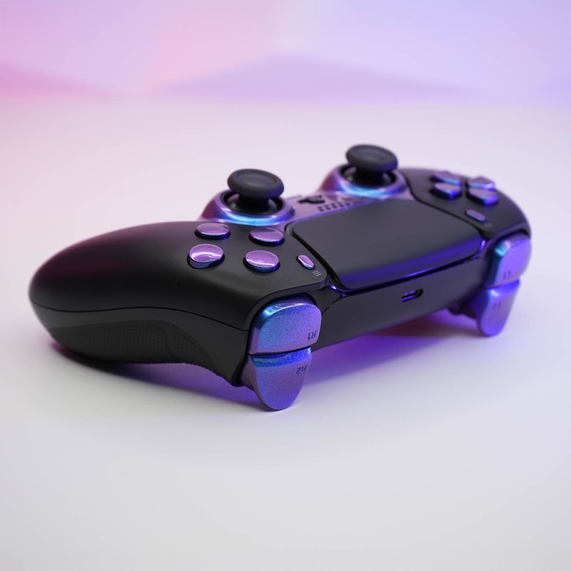 Dark Matter Sony x Killscreen DualSense Matte Black PS5 Controller Mouse Click gallery