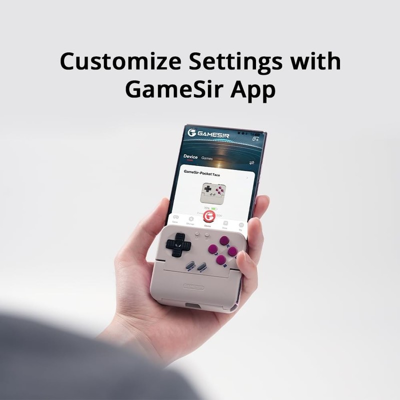 Portable Bluetooth Mobile Gaming Controller - Retro Arcade Gamepad for Android, gallery