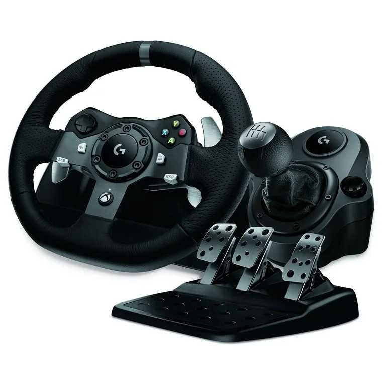 Logitech G920 Driving Force Racing Wheel – Black (941-000121)