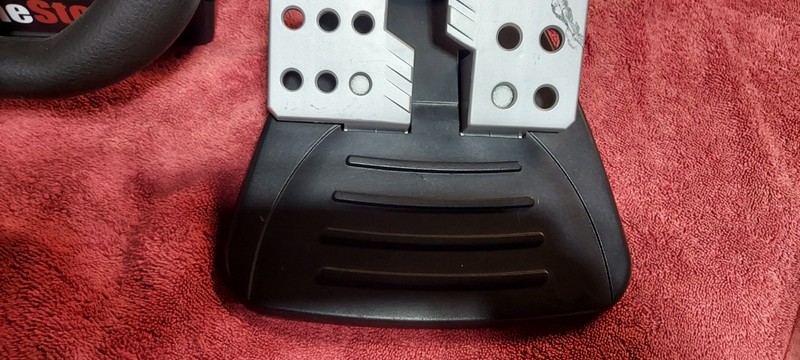 Game Stop Racing Steering Wheel Controller PlayStation 2 & 3. BB 6344 /Game Stop gallery
