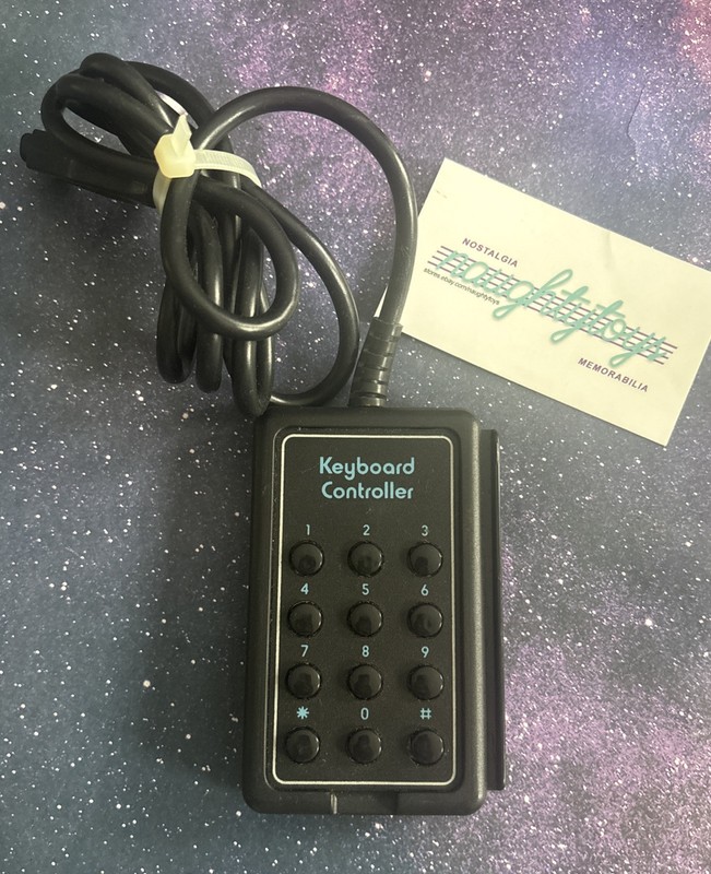 Vtg Atari 2600 Keyboard Controller Original M CX-50 Video Game Accessory