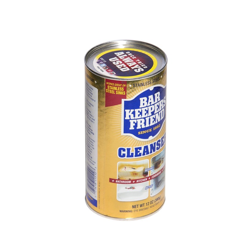 Bar Keepers Friend Powder Cleanser 12oz 4-Pack - Multipurpose Cleaner & Stain Re gallery