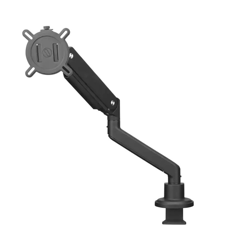 One For All DM4110 Single Monitor Arm Solid Desk Mount Black Clamp Grommet 13-35