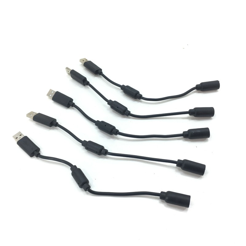 5X pcs Breakaway Cable USB Wired Adapter for XBOX XPLORER ROCK BAND GUITAR HERO gallery