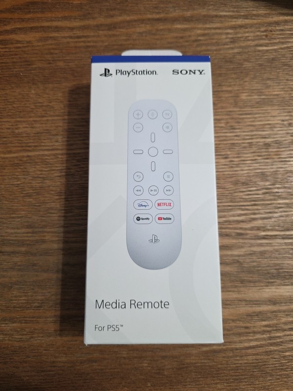 Sony Playstation PS5 Media Remote – White Color Sealed New