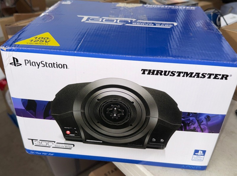 Thrustmaster T300 Servo Base (compatible w/ PS5, PS5 Pro, PS4, PC) NEW Open Box