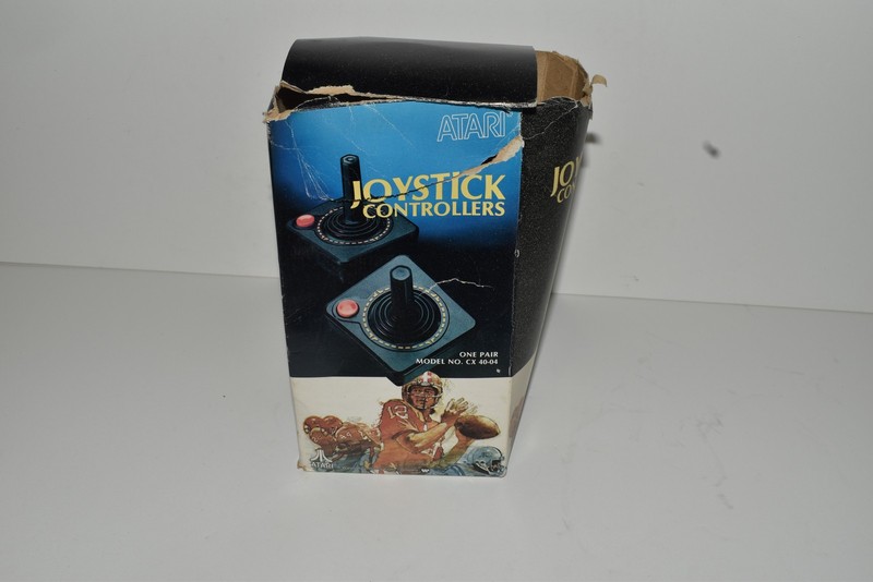 Atari JOYSTICK Controllers CX 40-04 SINGLE with Original Box - (ZUL7)