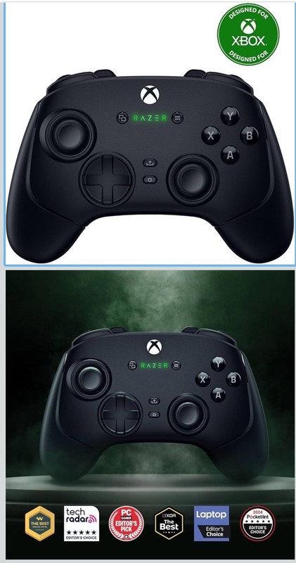 Razer Wolverine V3 Pro Wireless Gaming Controller for Xbox Series X|S & PC Black