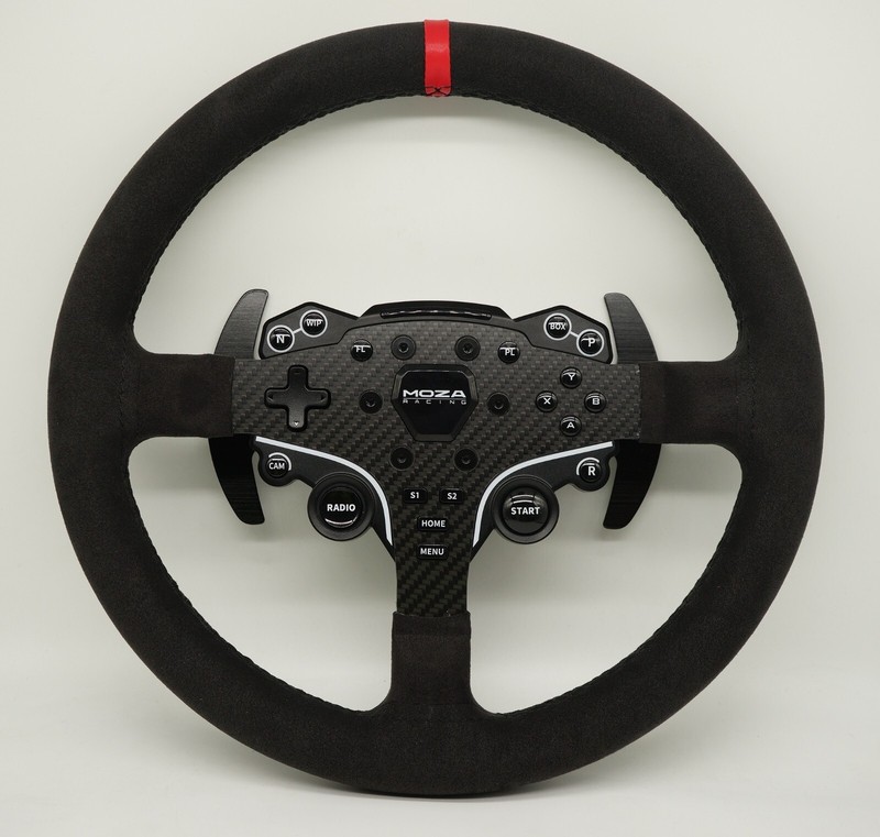 SIMPUSH MOZA R5 R3 ES 13inchs 33cm Circular steering wheel Rally sim racing gallery