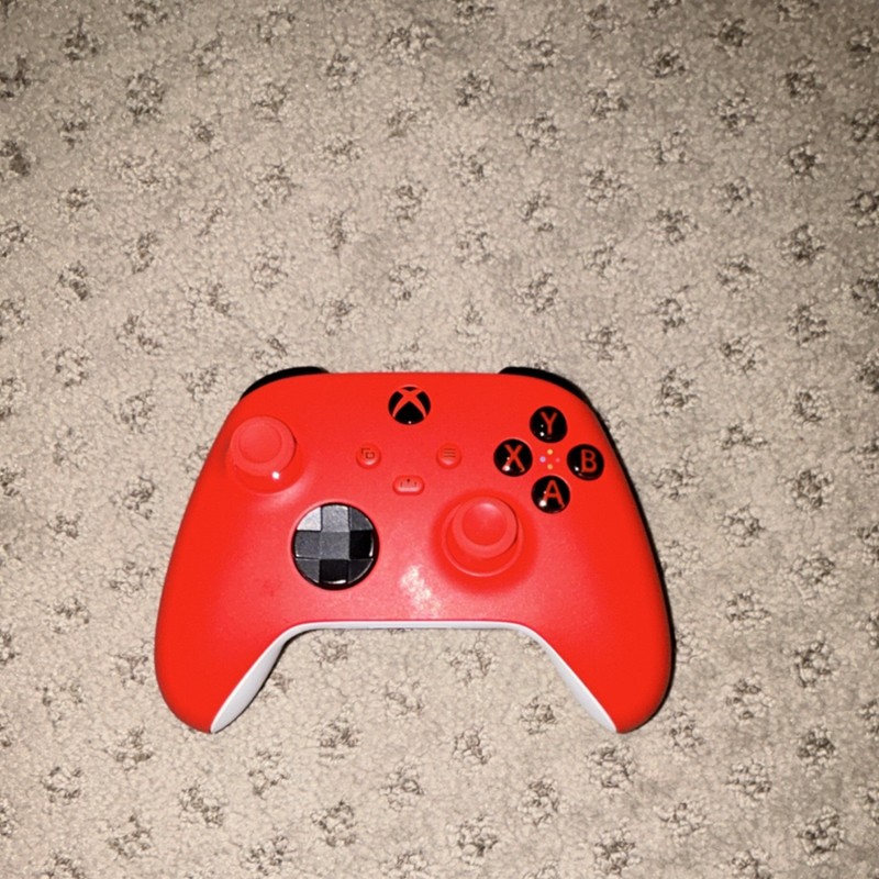 Microsoft Xbox Series X|S Wireless Controller Red White Black Ergonomic for PC