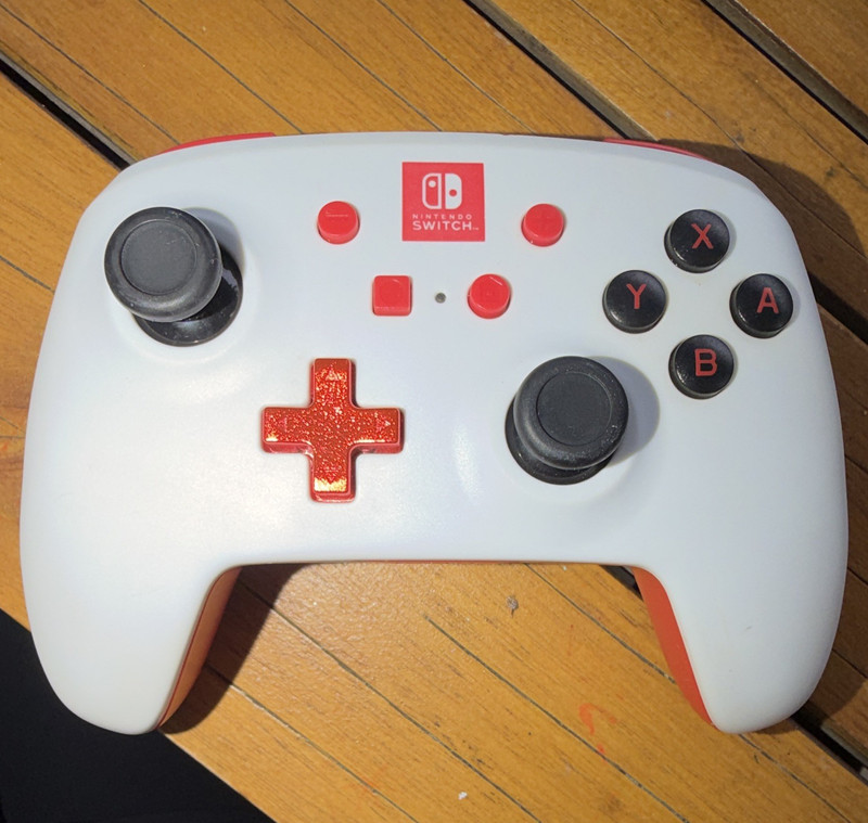 PowerA Wireless Controller for Nintendo Switch White/Red/Black 1507506-01