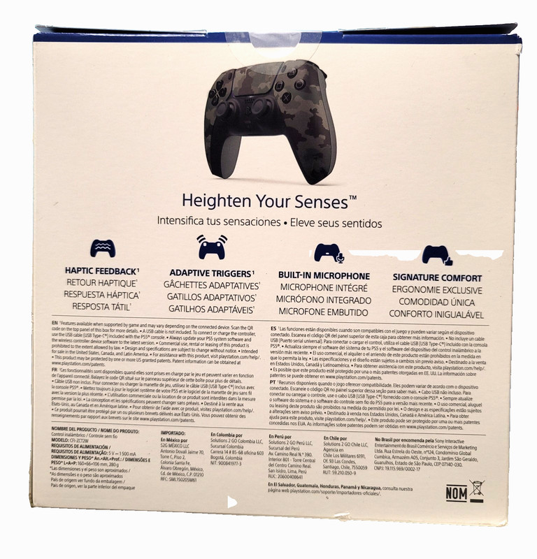PlayStation 5 DualSense Wireless Controller Gray Camouflage gallery