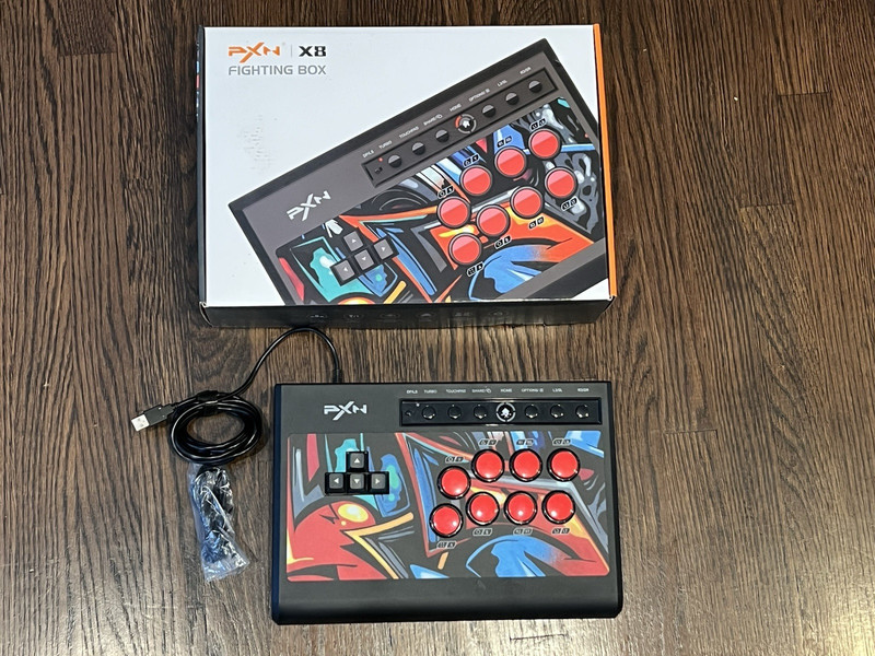 PXN X8 Fighting Box Arcade Controller for PC, PS4, PS3, Xbox Series X|S|One