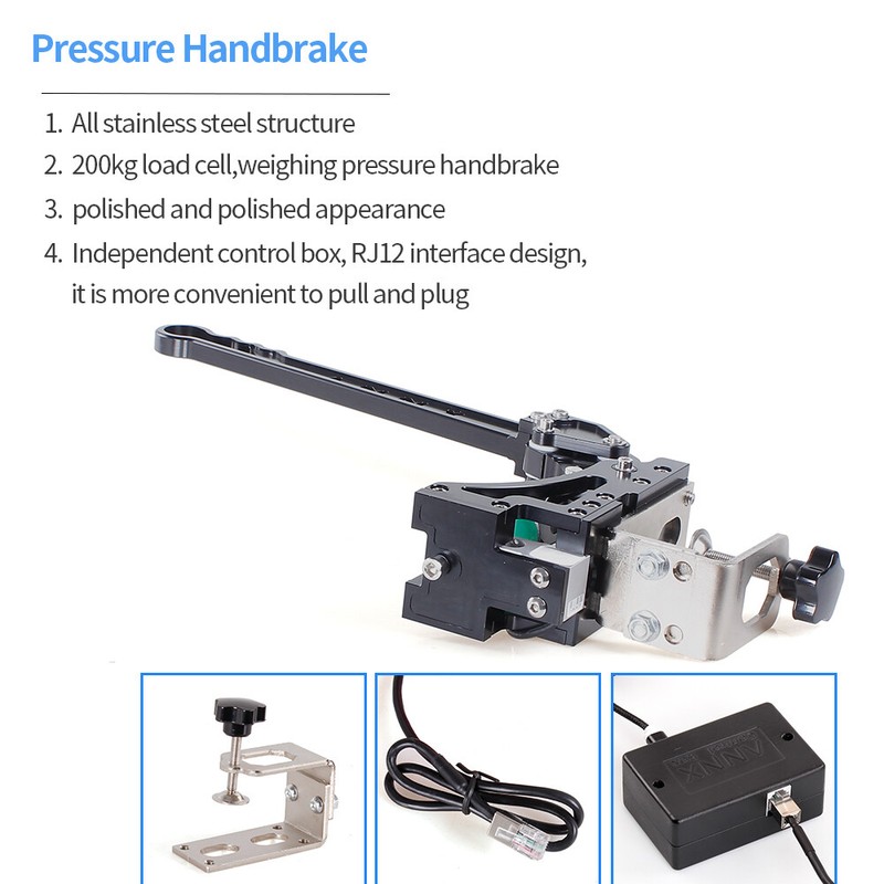 Weighing Pressure Handbrake SIM USB Handbrake for G25/G27/G29/G295/T300/T500 gallery