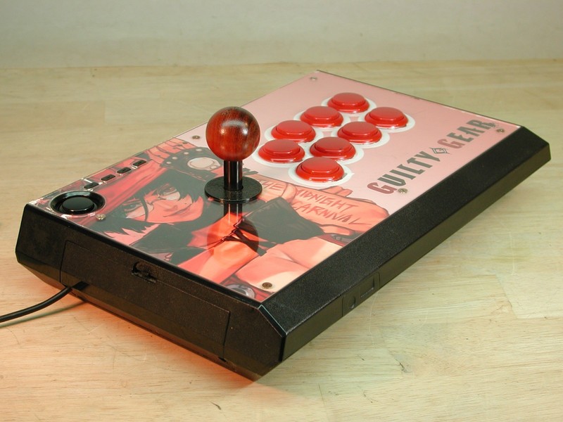 Qanba arcade joystick I-NO GUILTY GEAR XX - Fightstick mod, PC & PS? USB, tested gallery
