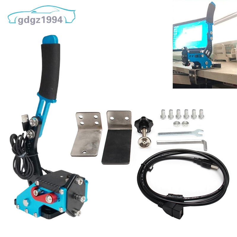 Blue Handbrake&Clamp Kit For X1 XSS XSX G920 PC-USB Racing Games Steering Wheel