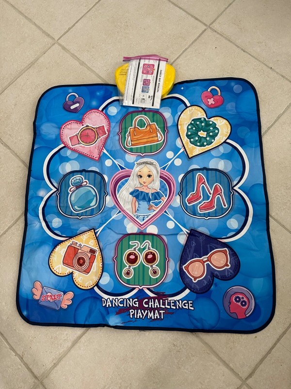 TooLion Electronic Dance Mat, 39.4” x 39.4” Dance Mat , ages 4-8 , 5 levels