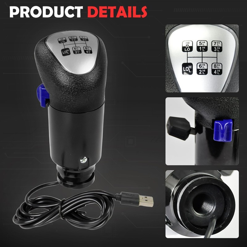 Gear Shift Knob for Scania Truck ATS ETS H-Shifter for Logitech G25 G27 G29 gallery