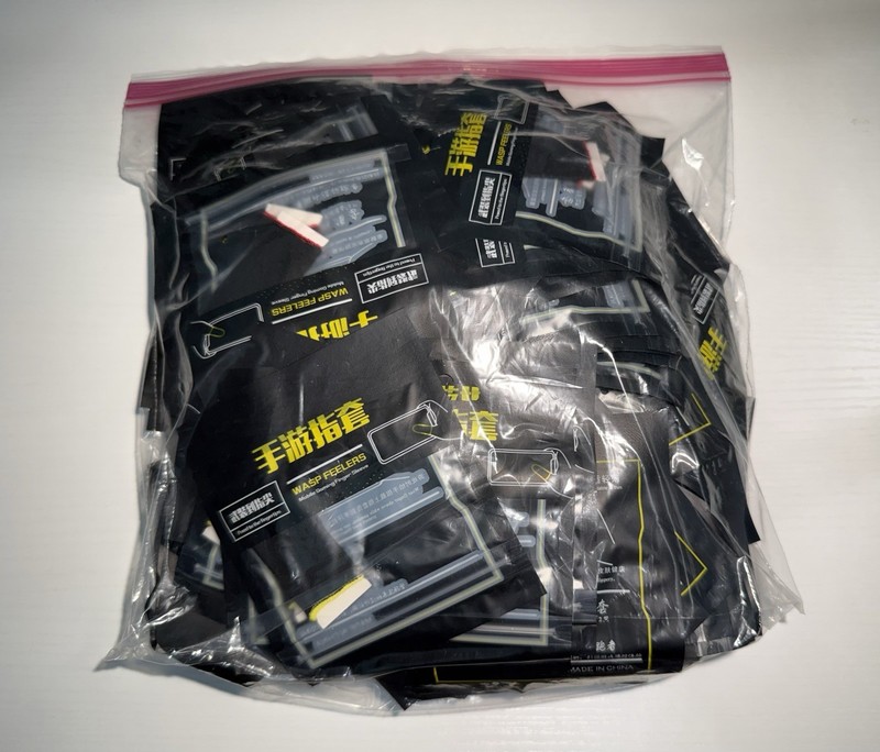 129 Pairs (258 pieces) of Carbon Fiber Finger Sleeves for Mobile Games PUBG COD gallery