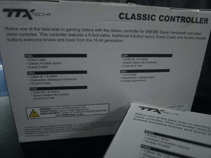TTX SNES Classic Controllers 6ft Cable gallery