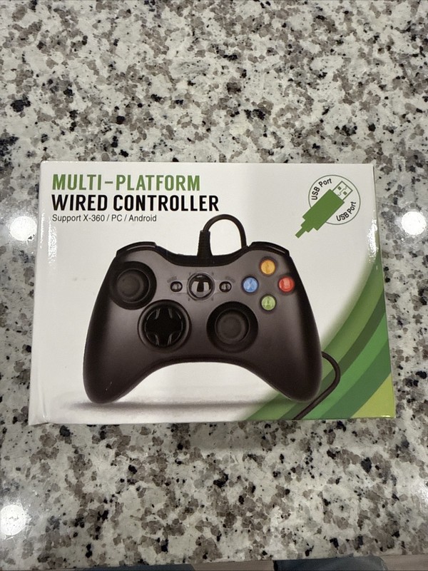 Multi-platform Wired Controller, Works With X360/ PC/ Android