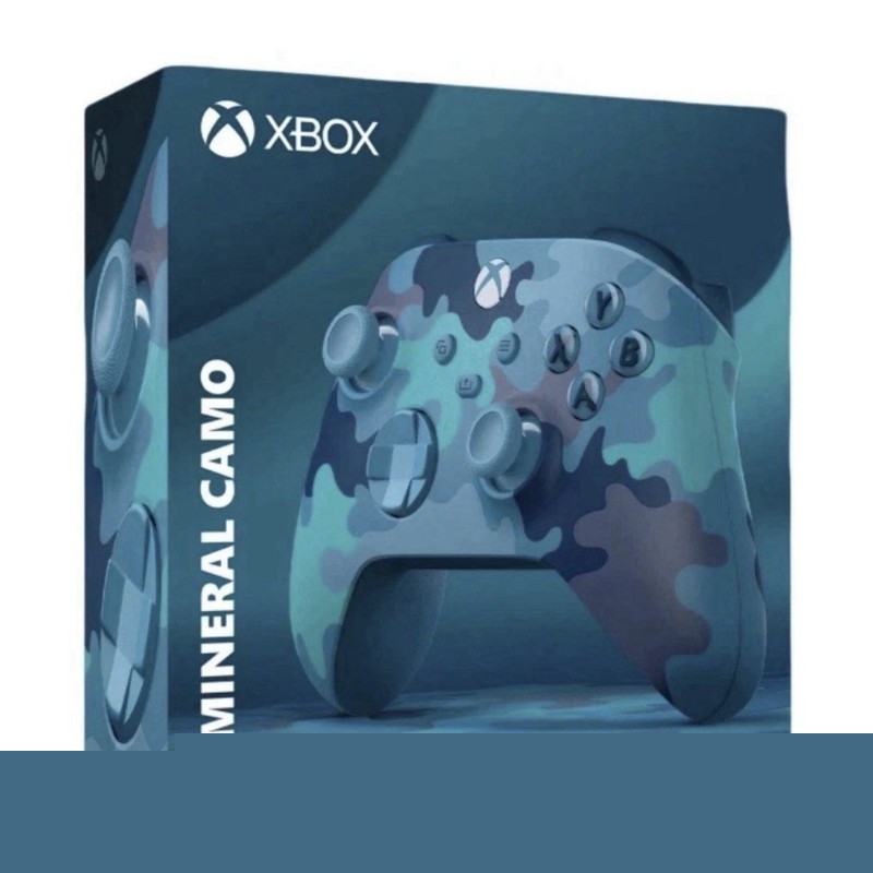 Microsoft Wireless Xbox Controller Mineral Camo Blue Purple for Series X/S One …