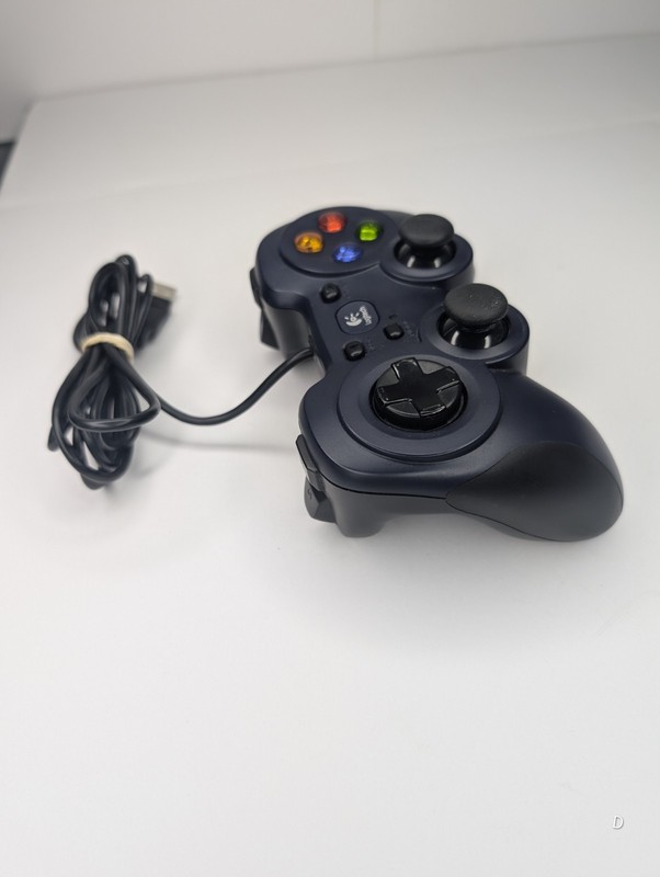Logitech Gamepad F310 Wired USB PC Windows Controller Blue 6ft Cable Gamepad gallery