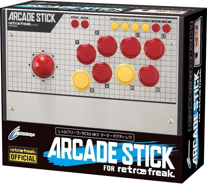 RETRO FREAK Official Dedicated Arcade Stick Joy USB Controller Game Pad CY-RF-8