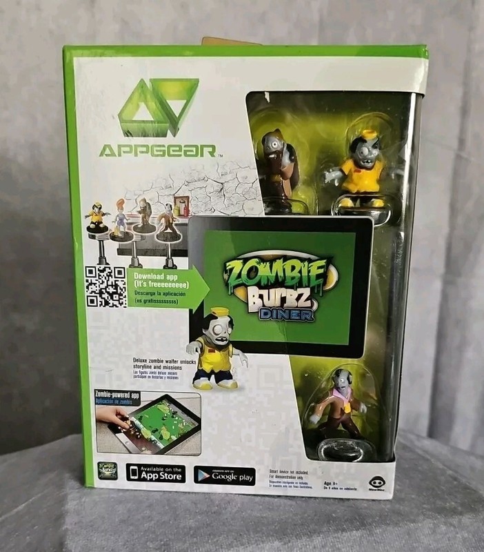 NIB APPGEAR ZOMBIE BURBZ DINER FOR APPLE & ANDROID