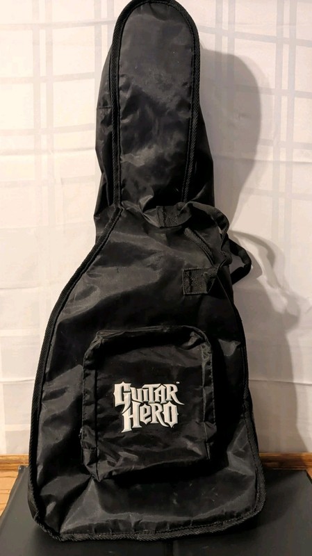 Guitar Hero Dual Double Controller Game Carry Case Bag Black 30 – 31 “