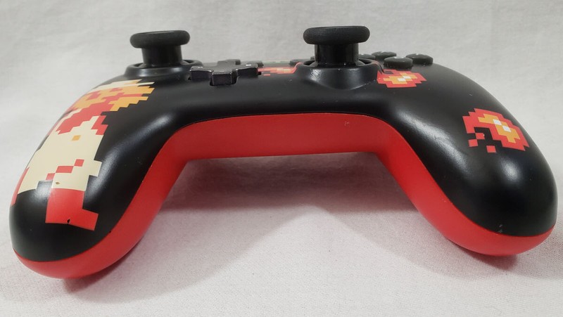 Nintendo Switch PowerA Enhanced Wired USB Controller NES 8-Bit Fire Suit Mario gallery