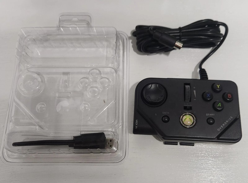 BRAND NEW IN BOX Xbox 360 Midi-Pro Adapter No Sticky Residue Rock Band Wired gallery