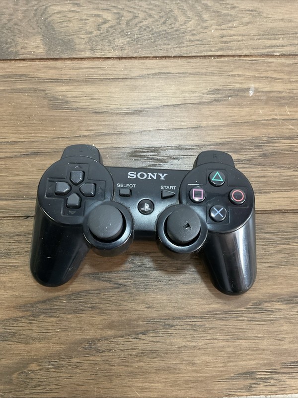 Authentic Sony Playstation 3 PS3 Genuine OEM Dualshock Ps3 Black Controller