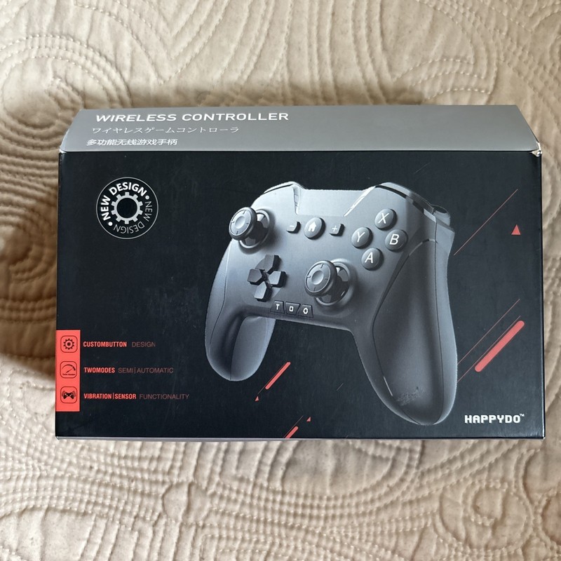 Wireless Controller HD-6500 for N-Switch, Windows PC & Android BLACK(NEW)