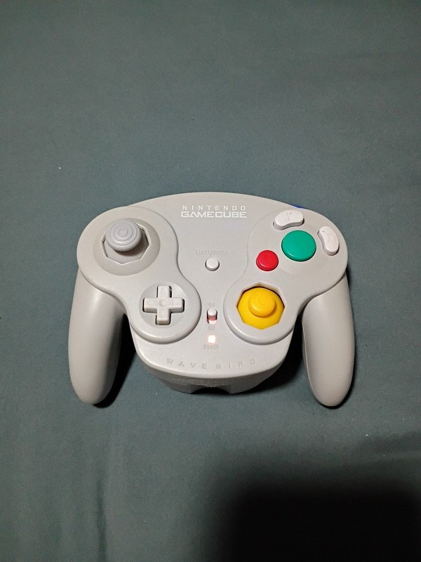 OEM Nintendo WaveBird Wireless Controller – Grey