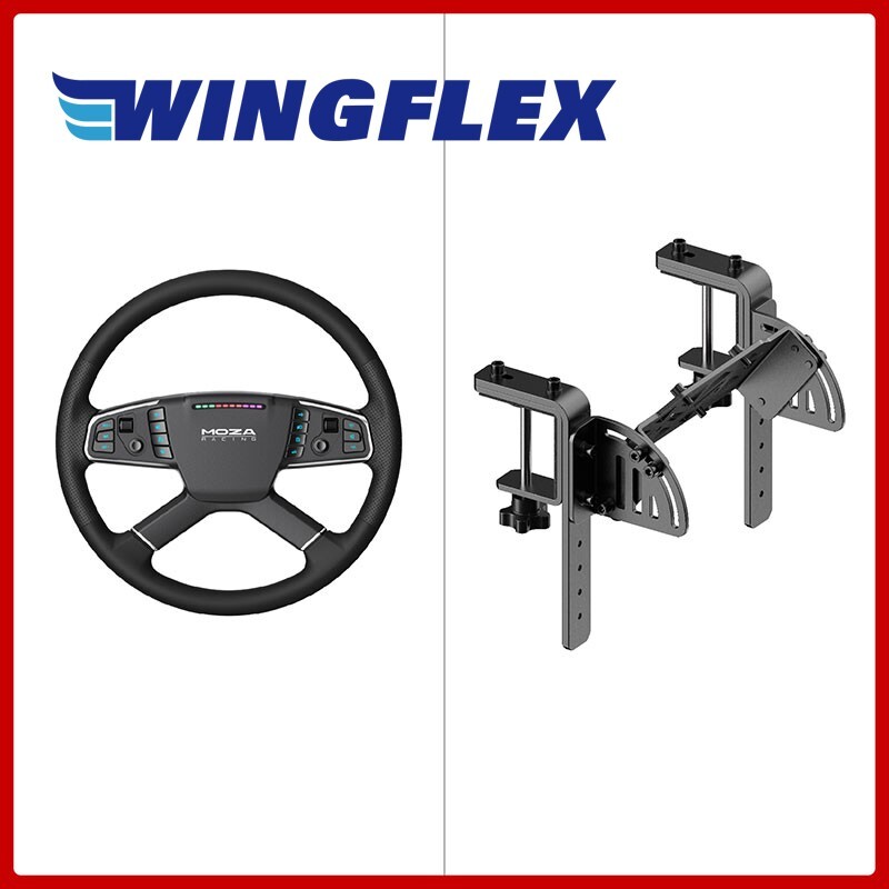 MOZA RACING TSW Truck Wheel 400mm/15.8″ Truck Steering Wheel Kit for TSW Truck