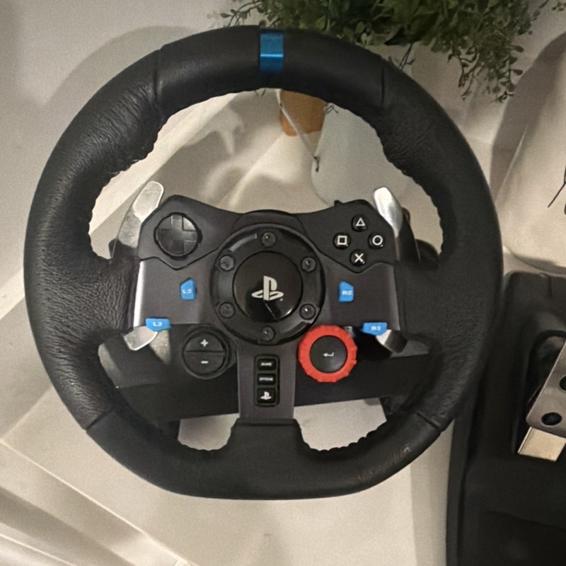 Logitech Racing Wheel and Pedal Set Black Wired for PlayStation 4 5