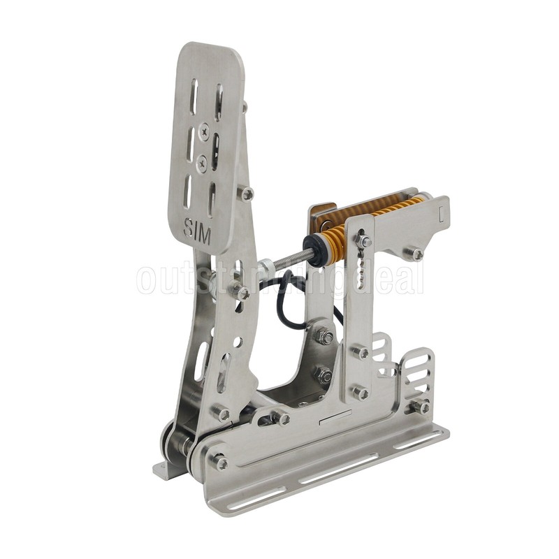 Simplayer 3 Pedals & 2 Hydraulic Rods Hydraulic Pedal Set Clutch Brake Throttle/ gallery