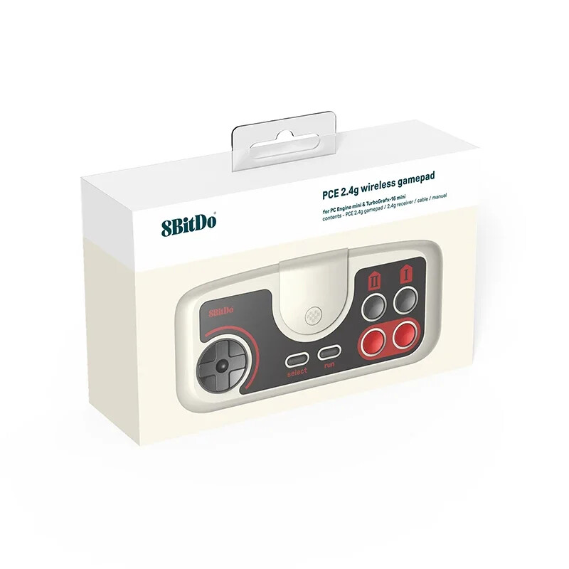 8Bitdo PCE 2.4G/TG 16/PCE Core 2.4G Wireless Gamepad Controller For Switch gallery