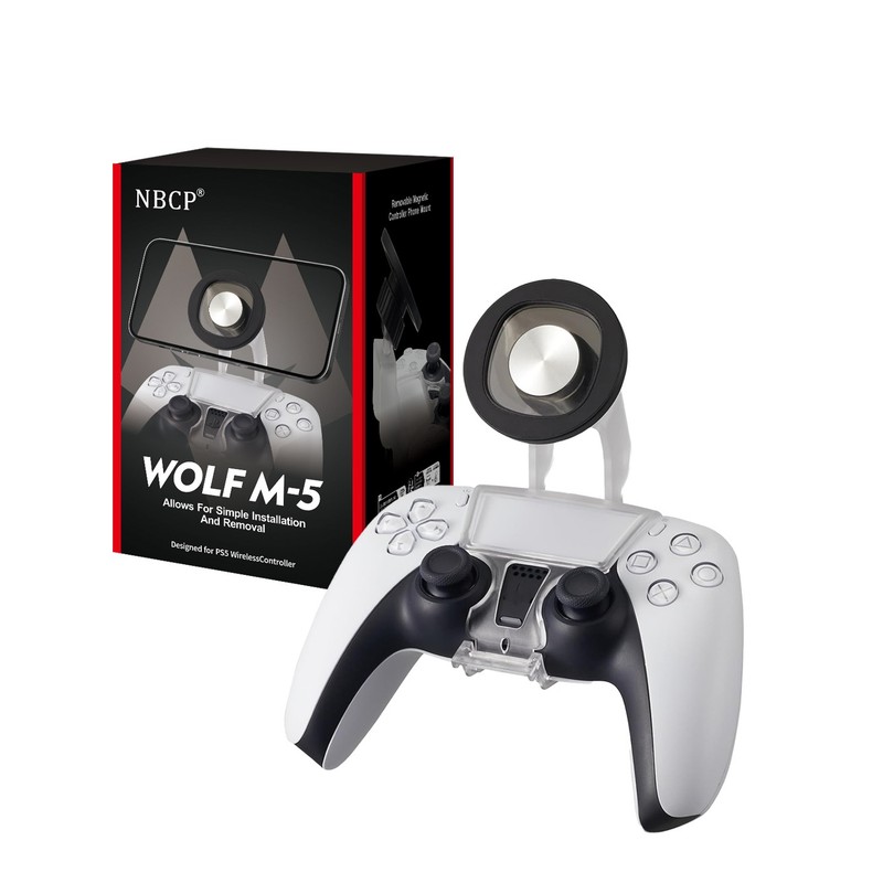 Joystick 360° Magnetic Clip Stand Adjustable Phone Gaming for P5 Controller