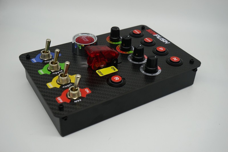 SIMPUSH Sim Racing button box SIMAGIC FANATEC THRUSTMASTER SIMUCUBE