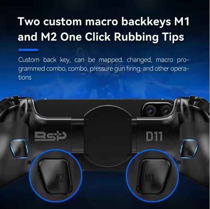 BSP-D11Stretching Mobile Gaming Wireless Phone Controller For Android/IOS/TABLET gallery
