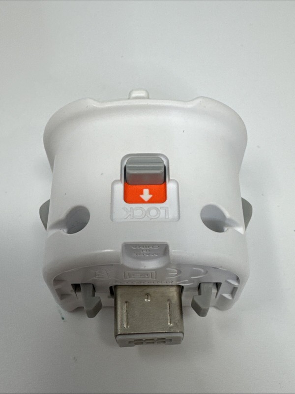 Official Nintendo Wii Motion Plus Adapter White RVL-026 TESTED!