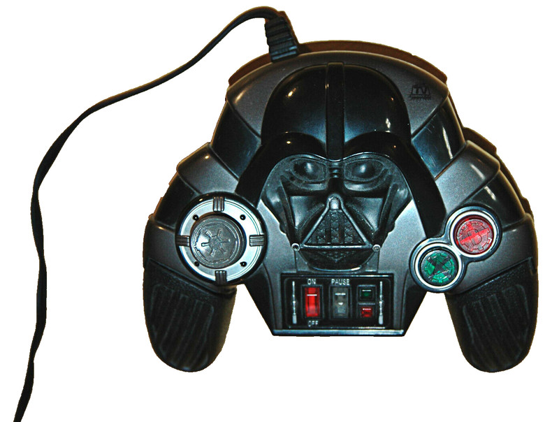 Video Game Controllers BLADE & STAR WARS 2 Lot Black Wired Hard Shell (READ) gallery
