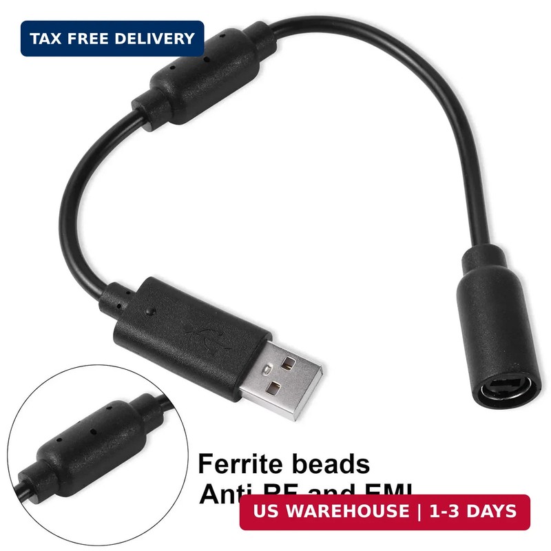 XIHIRCD USB Breakaway Cable, USB Breakaway Cord Replacement for Logitech G920 G9 gallery